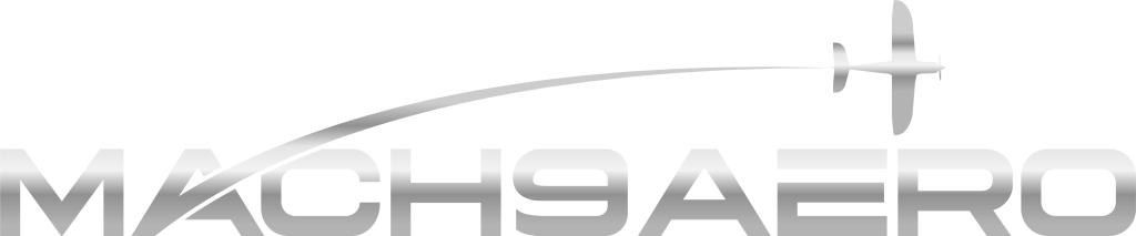 Mach9Aero metallic-logo